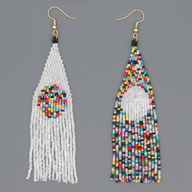 Go2Boho Large Earrings Ladies Boho Miyuki Long Earring For Women Jewelry Handmade Woven Accessories Pendientes Mujer 2021 New
Go2Boho Large Earrings Ladies Boho Miyuki Long Earring For Women Jewelry Handmade Woven Accessories Pendientes Mujer 2021 New