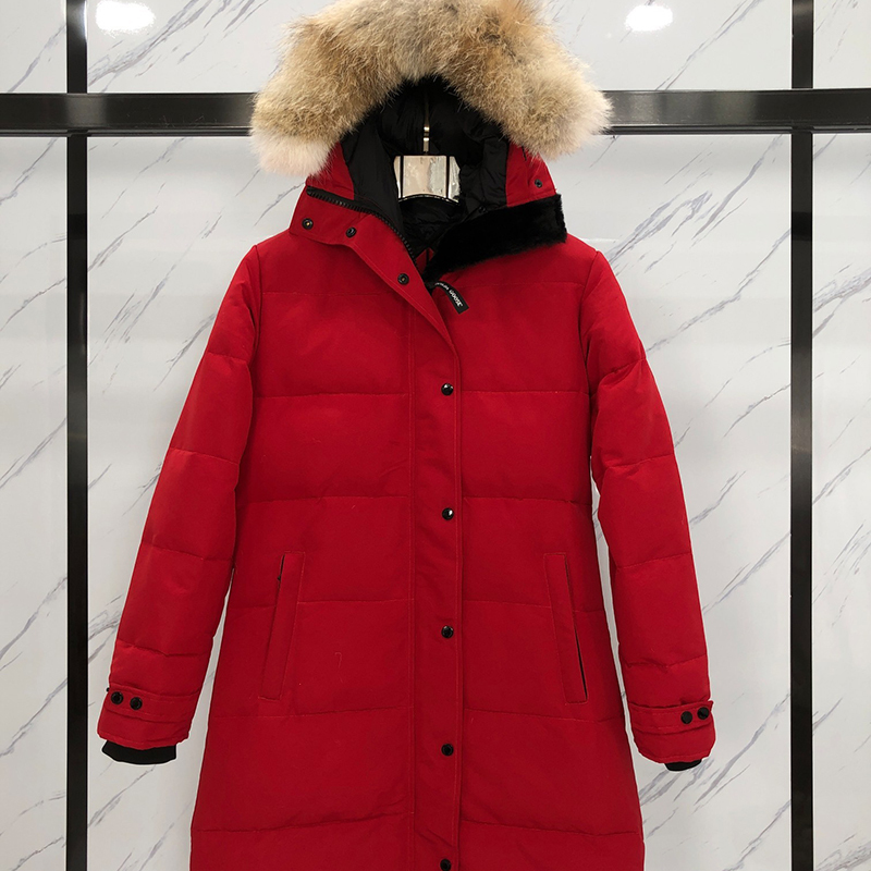 Luxury Canada Brand Winter Women Jacket 90% White Goose Parkas Long Fur Collar Hooded Outerwear Windproof Warm Down Coat
Luxury Canada Brand Winter Women Jacket 90% White Goose Parkas Long Fur Collar Hooded Outerwear Windproof Warm Down Coat