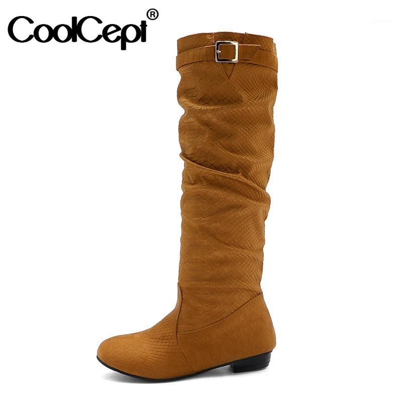 CoolCept Size 34-44 Women Long Boots Buckle Flat Heel Women Winter Knee High Boots Daily Warm Shoes Ladies Footwear1, Black
CoolCept Size 34-44 Women Long Boots Buckle Flat Heel Women Winter Knee High Boots Daily Warm Shoes Ladies Footwear1, Black