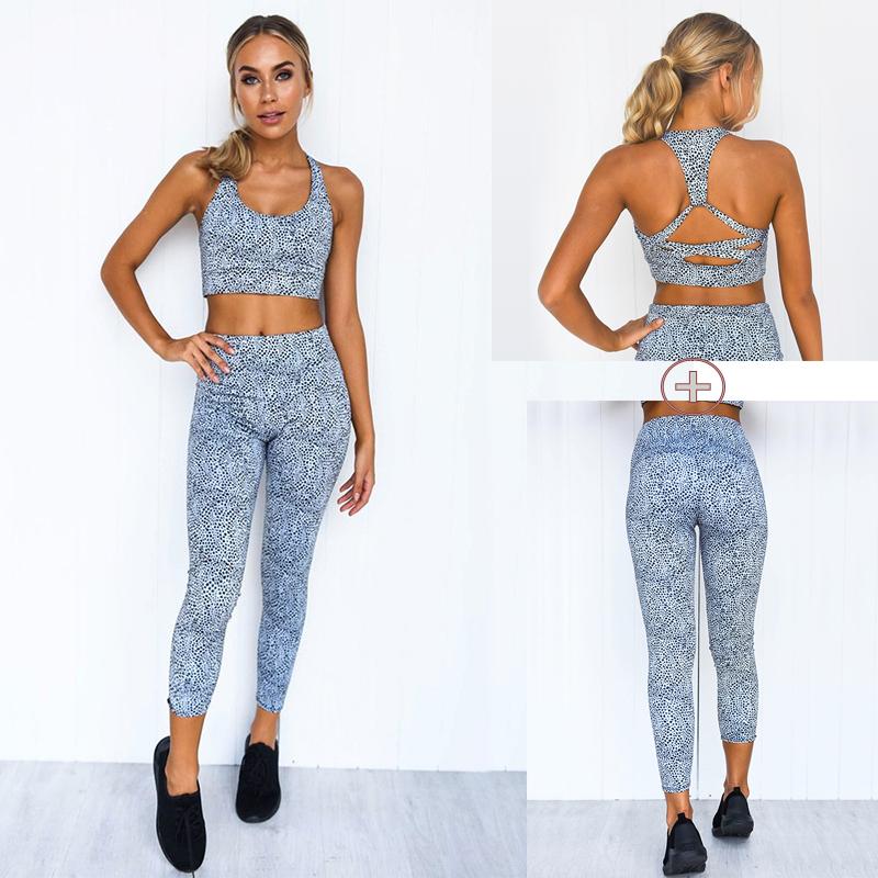 2020 Spots Dots Print Women Seamless Yoga Set Sling Fitness Tant Top Sport Suit Gym Female Yoga Sport Workout Running Sportswear, As pic
2020 Spots Dots Print Women Seamless Yoga Set Sling Fitness Tant Top Sport Suit Gym Female Yoga Sport Workout Running Sportswear, As pic
