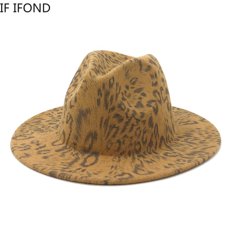 Wide Brim Hats Women 2021 Fashion Winter Wool Fedora Hound Pattern Print Jazz Caps Chapeau Femme
Wide Brim Hats Women 2021 Fashion Winter Wool Fedora Hound Pattern Print Jazz Caps Chapeau Femme
