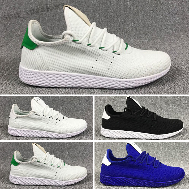 

2018 Scarpe Chaussures Stan Smith x Pharrell Williams Tennis HU Primeknit men women Running Shoes Sneaker Runner sports zapatos RG06