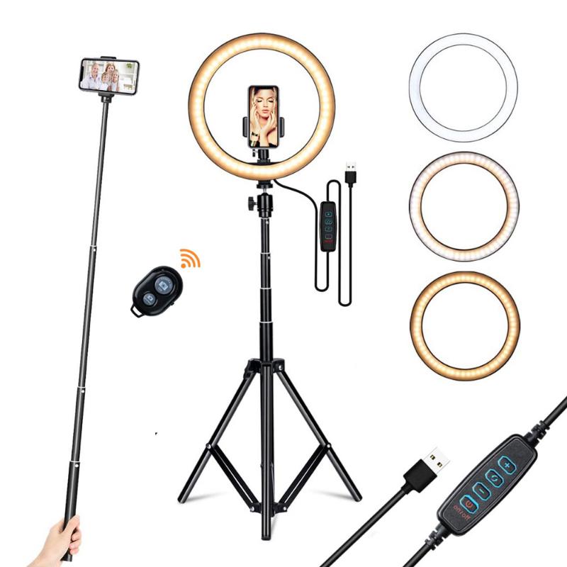 Best 10inch Ring light with stand phone holder tripod for Live Stream/Makeup,Led Camera Ringlight for YouTube Video/Photography
Best 10inch Ring light with stand phone holder tripod for Live Stream/Makeup,Led Camera Ringlight for YouTube Video/Photography