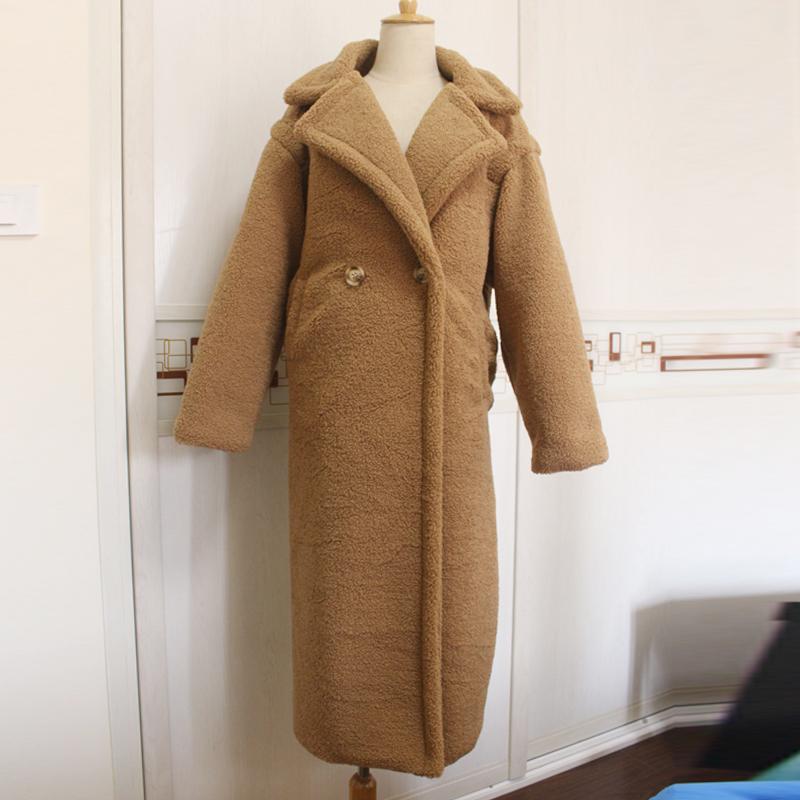 maxi long coat teddy bear coat loose faux fur thick style 120cm long X-long warm protected women fashion jacket, Khaki
maxi long coat teddy bear coat loose faux fur thick style 120cm long X-long warm protected women fashion jacket, Khaki