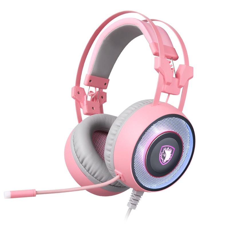 Sadea G60 wired gaming headset with microphone 7.1 channel noise reduction music gaming Internet cafe cartoon headset, Black
Sadea G60 wired gaming headset with microphone 7.1 channel noise reduction music gaming Internet cafe cartoon headset, Black