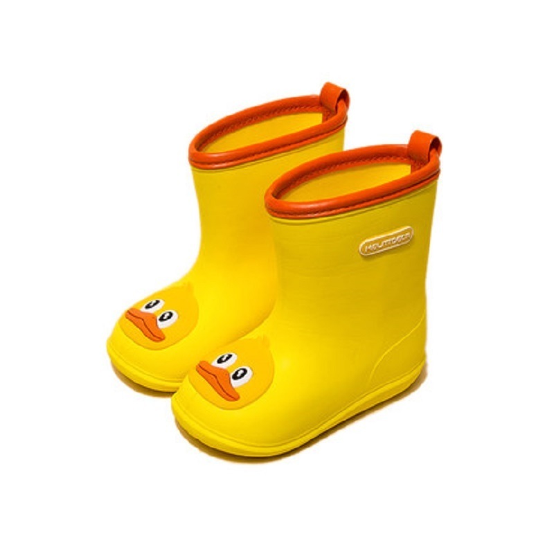 New Kid Rain shoes Children boot Ankle PVC Rubber Boy Baby Cartoon Water shoe Toddler raincoat Girl Waterproof Rain boots spring LJ200911