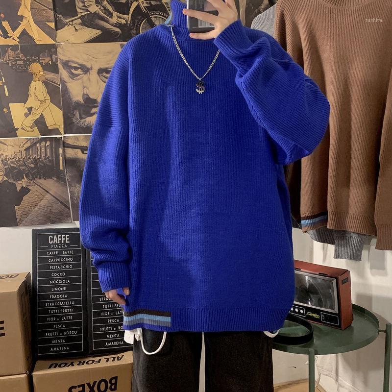Winter 2020 Men's New Solid Color Korean Loose Sweater Loose Fashion Casual High Collar Pullover Large -5XL1, Black
Winter 2020 Men's New Solid Color Korean Loose Sweater Loose Fashion Casual High Collar Pullover Large -5XL1, Black