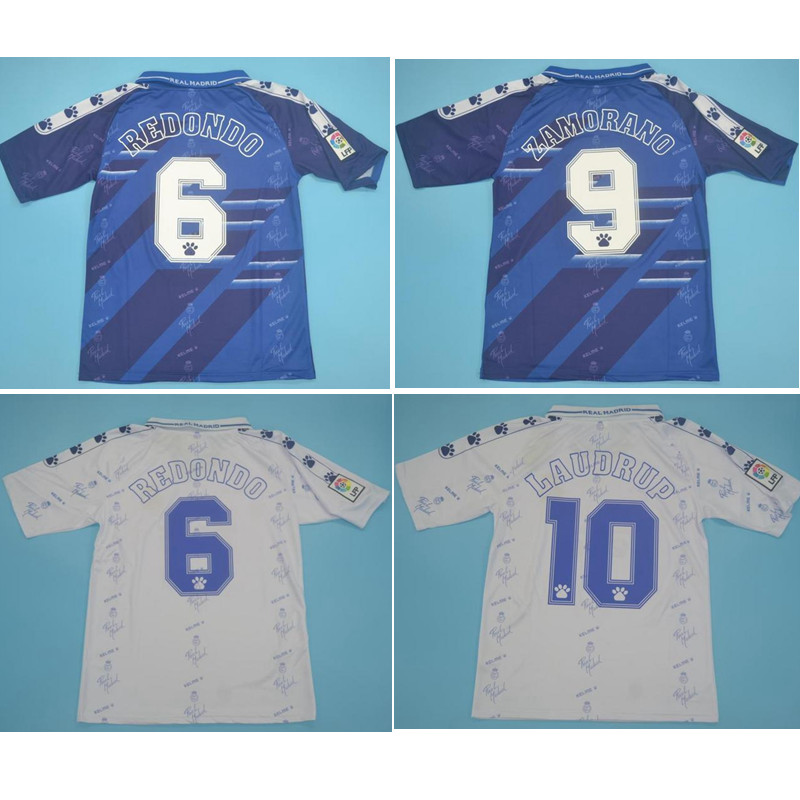 Top 94 95 96 Real Madrid Retro jersey 1994 1995 1996 Soccer jerseys vintage classic RAUL Zamorano Redondo Laudrup camisetas shirt, Realmadrid9496home
Top 94 95 96 Real Madrid Retro jersey 1994 1995 1996 Soccer jerseys vintage classic RAUL Zamorano Redondo Laudrup camisetas shirt, Realmadrid9496home