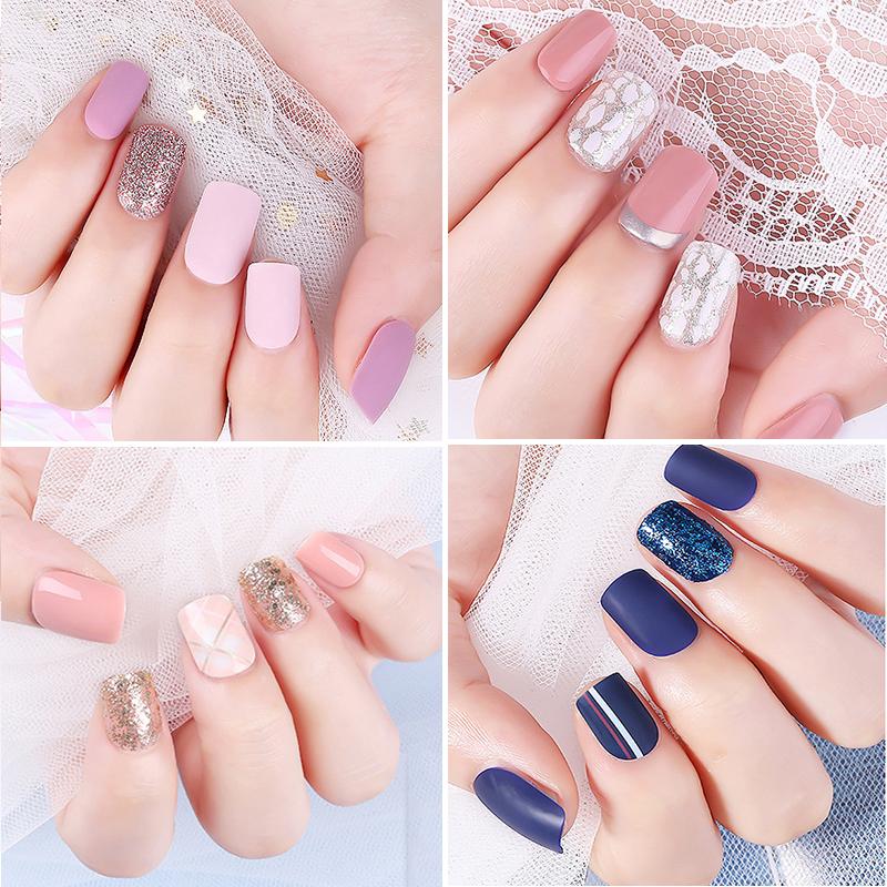 30pcs Detachable False Nail Artificial Tips Set Fake Nails Art Extension Tips With Glue Nail Decoration for Short Press On Nails, Style d 
30pcs Detachable False Nail Artificial Tips Set Fake Nails Art Extension Tips With Glue Nail Decoration for Short Press On Nails, Style d