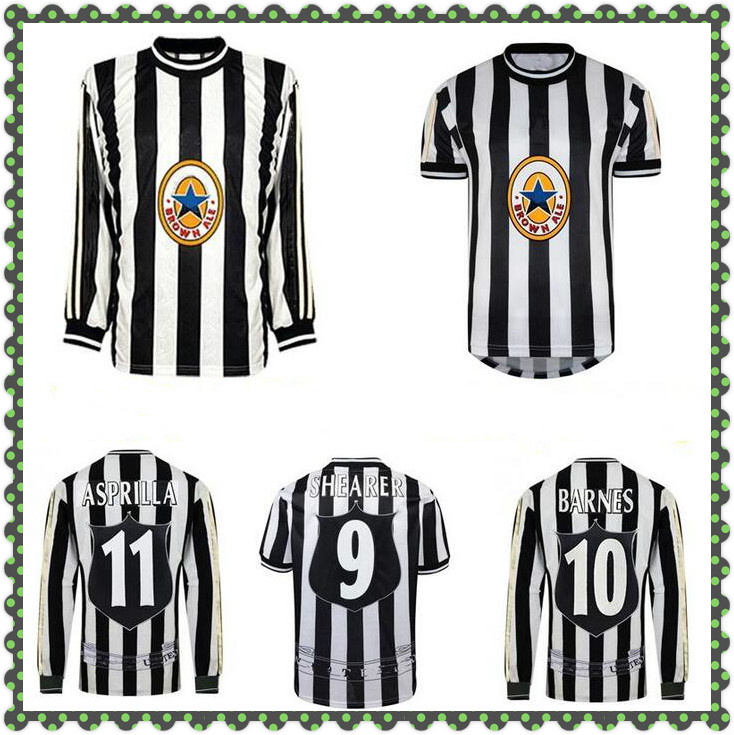 1997 1998 Shearer Pearce Batty retro soccer jersey 97 98 ASPRILLA John Barnes Ian Rush ALBERT vintage classic football shirt, Home longsleeve
1997 1998 Shearer Pearce Batty retro soccer jersey 97 98 ASPRILLA John Barnes Ian Rush ALBERT vintage classic football shirt, Home longsleeve