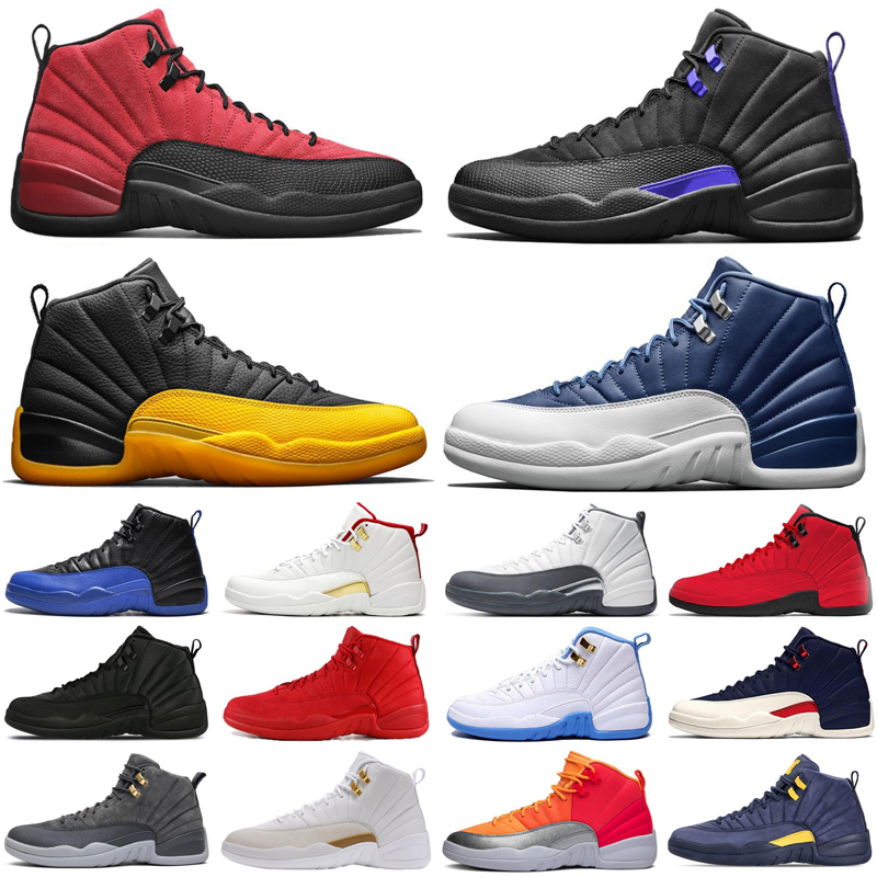 Top jumpman 12 12s men basketball shoes Taxi Game Royal flu game Bulls Black mens trainers sports sneakers size 7-13
Top jumpman 12 12s men basketball shoes Taxi Game Royal flu game Bulls Black mens trainers sports sneakers size 7-13