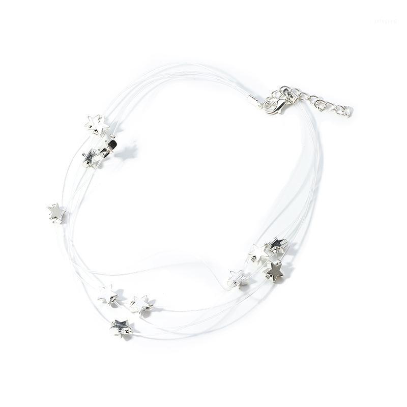 Chokers Fishing Line Star Fashion Choker Necklace For Women Jewelry Collares Friends Chains Accessories Aesthetics Suspension XL102381
Chokers Fishing Line Star Fashion Choker Necklace For Women Jewelry Collares Friends Chains Accessories Aesthetics Suspension XL102381