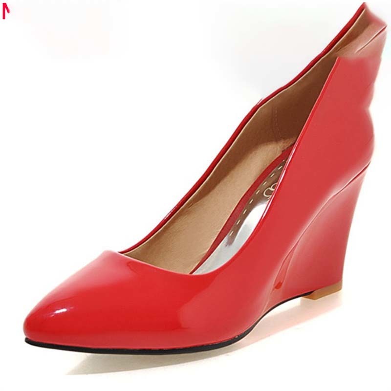 Morazora 2020 plus size 33-43 will see women's bombs fashion toe wedges pointed at leather heels plutonium solid party shoes, Network
Morazora 2020 plus size 33-43 will see women's bombs fashion toe wedges pointed at leather heels plutonium solid party shoes, Network