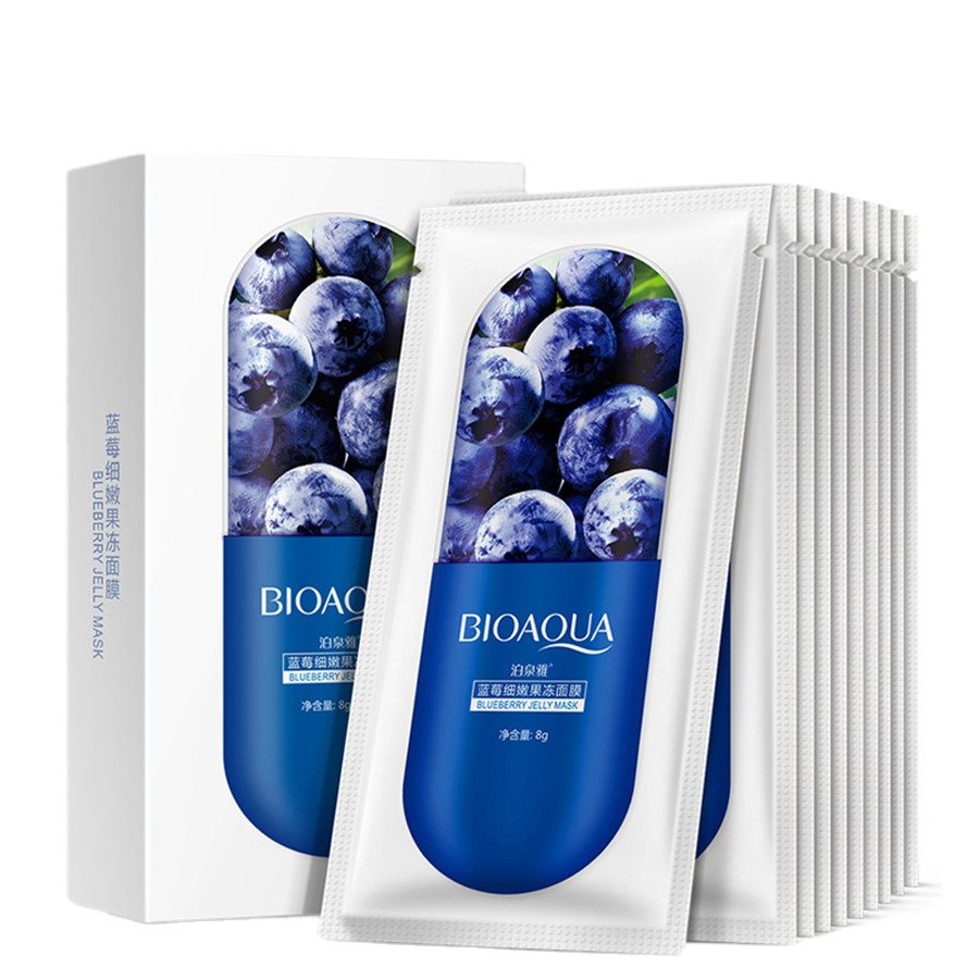 30Pcs Moisturizing Blueberry Cherry Aloe Jelly Mask Face Wrapped Masks Oil Control Smooth Tender Replenishment Skin Care
30Pcs Moisturizing Blueberry Cherry Aloe Jelly Mask Face Wrapped Masks Oil Control Smooth Tender Replenishment Skin Care