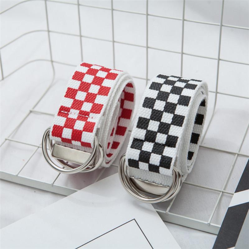 2020 New Checkered Belt Men Waistband Female Long Plaid Checkerboard Couple Belt Nylon Plaid Women Waist, Black
2020 New Checkered Belt Men Waistband Female Long Plaid Checkerboard Couple Belt Nylon Plaid Women Waist, Black