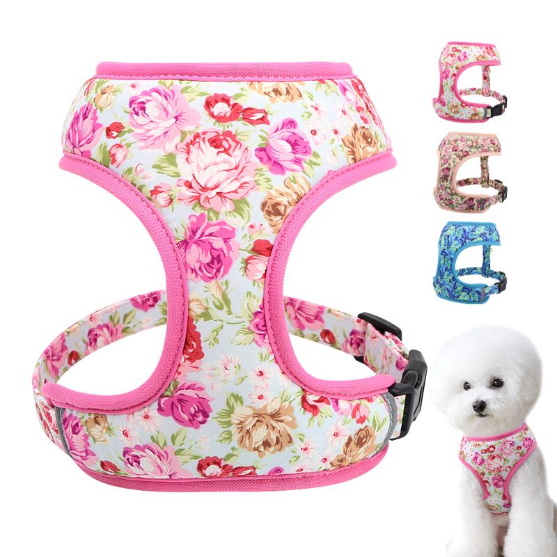 Nylon Dog Cat Harness Flower Printed Pet Puppy Harness For Small Medium Large Dogs Cats Soft Mesh Padded Dog Kitten Vest
Nylon Dog Cat Harness Flower Printed Pet Puppy Harness For Small Medium Large Dogs Cats Soft Mesh Padded Dog Kitten Vest