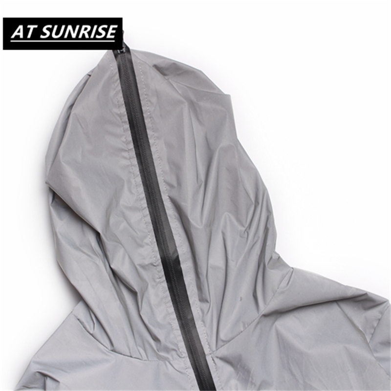 Men's 3M Full Reflective Jacket Light Hoodies Women Jackets Hip Hop Waterproof Windbreaker Hooded Streetwear Coats Man tops 201218