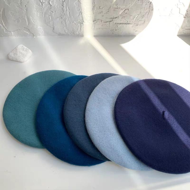 Designer Women Winter Hat Wool British Style Rimi Blue Vintage Berets Autumn Knitting Artist Cap Painter Woolen Beanie Hats, Sky blue
Designer Women Winter Hat Wool British Style Rimi Blue Vintage Berets Autumn Knitting Artist Cap Painter Woolen Beanie Hats, Sky blue