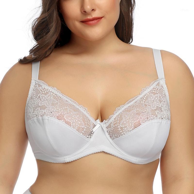 New Ladies Sexy Bras For Women Lace Bralette Underwire Plus Size B C D E 38 40 42 44 46 48 50 52 54 For Big Breast BH1, Beige
New Ladies Sexy Bras For Women Lace Bralette Underwire Plus Size B C D E 38 40 42 44 46 48 50 52 54 For Big Breast BH1, Beige