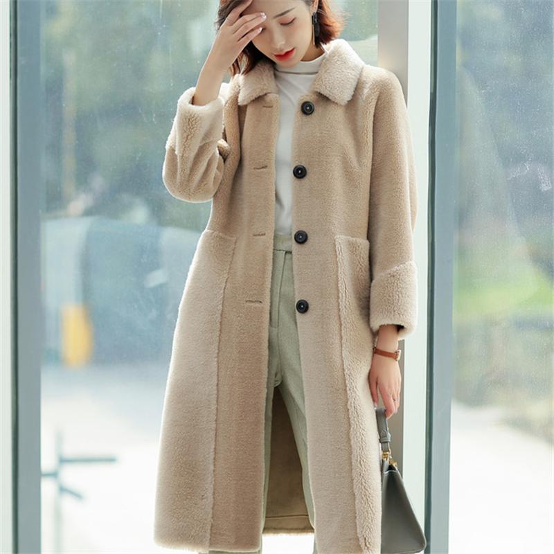 2021 Autumn Faux Fur Women Thick Coat For Warm Soft Loose Jacket Female Outerwear Single Breasted Ladies Casual Winter Overcoat, Beige
2021 Autumn Faux Fur Women Thick Coat For Warm Soft Loose Jacket Female Outerwear Single Breasted Ladies Casual Winter Overcoat, Beige