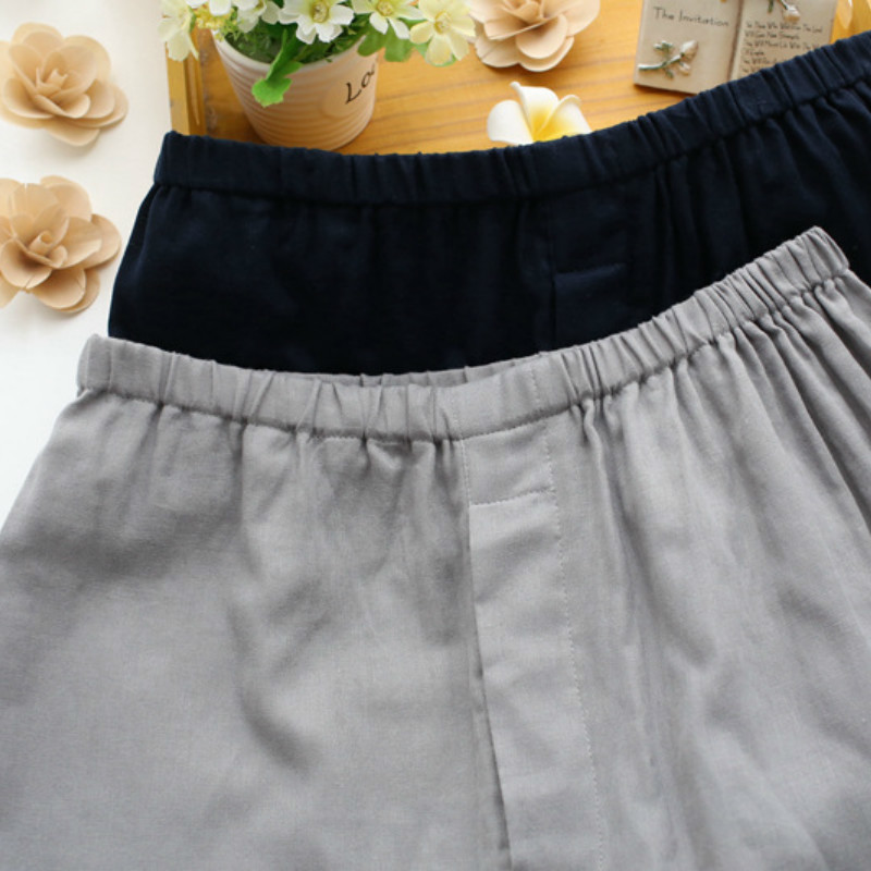 QWEEK Mens Pajamas Sets Cotton Kimono Pijama Hombre Pyjama Homme Soft Home Wear 2 Pieces Sleepwear Japanese Style 201109