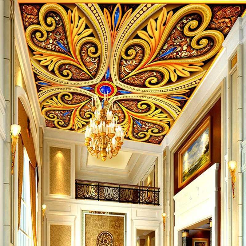 Drop Shipping Custom Photo Wallpaper Home Decor Large Classical Pattern 3D Living Room Ceiling Fresco Murals Wallpaper1, As pic
Drop Shipping Custom Photo Wallpaper Home Decor Large Classical Pattern 3D Living Room Ceiling Fresco Murals Wallpaper1, As pic
