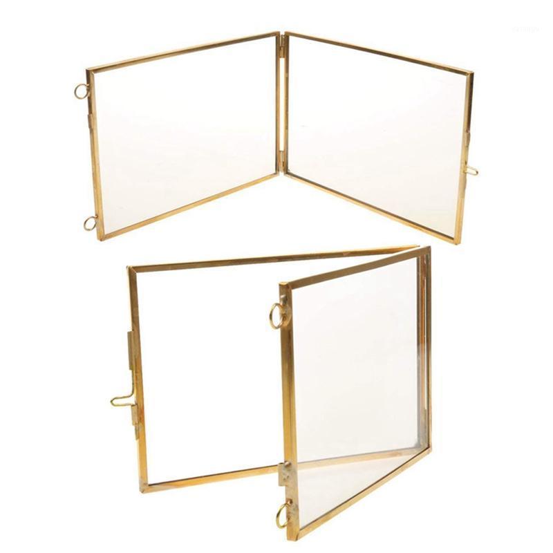 2 Pcs Vintage Hanging Metal Photo Frame + Glass and 2 Glass Side Gold + Transparent , 8.9 X 12.7 Cm & 10.2 X 15.3 Cm1
2 Pcs Vintage Hanging Metal Photo Frame + Glass and 2 Glass Side Gold + Transparent , 8.9 X 12.7 Cm & 10.2 X 15.3 Cm1