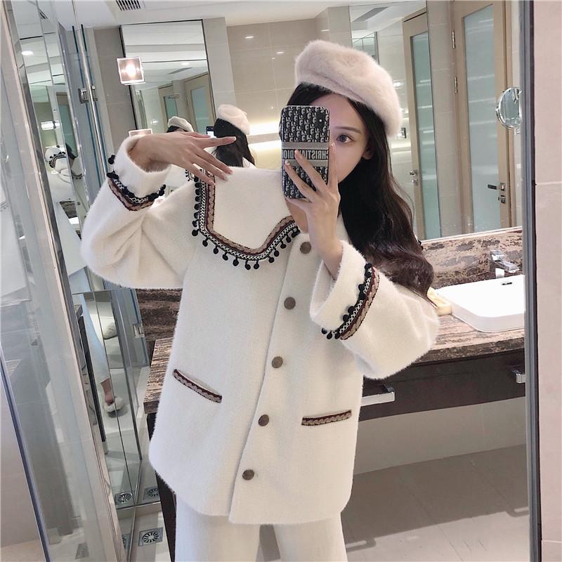 High end woolen coat women' autumn and winter 2020 new thickened Korean loose and versatile medium length woolen coat, Picture color
High end woolen coat women' autumn and winter 2020 new thickened Korean loose and versatile medium length woolen coat, Picture color