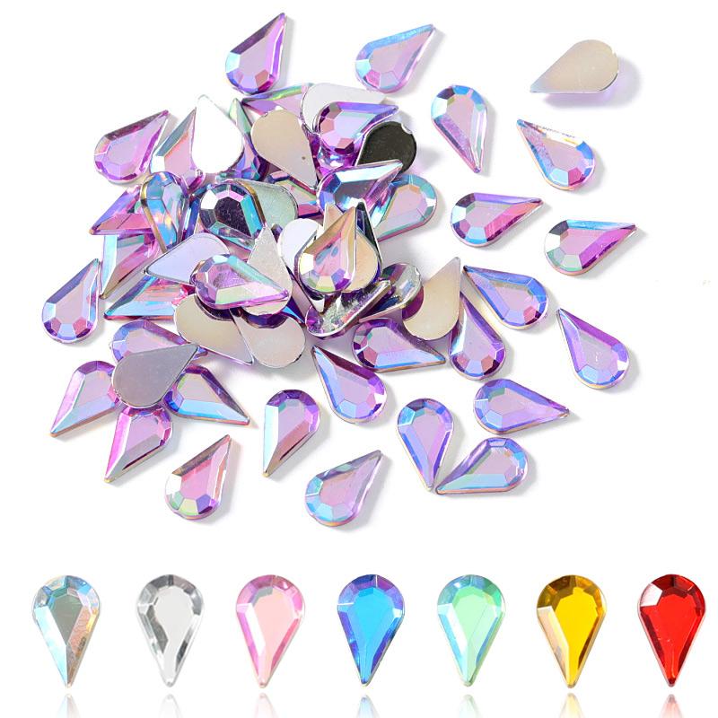 100Pieces 6x10mm Teardrop Nail Art Rhinestones Flatback Acrylic Crystal Manicure Strass Nail Art Decoration Gems H1027
100Pieces 6x10mm Teardrop Nail Art Rhinestones Flatback Acrylic Crystal Manicure Strass Nail Art Decoration Gems H1027