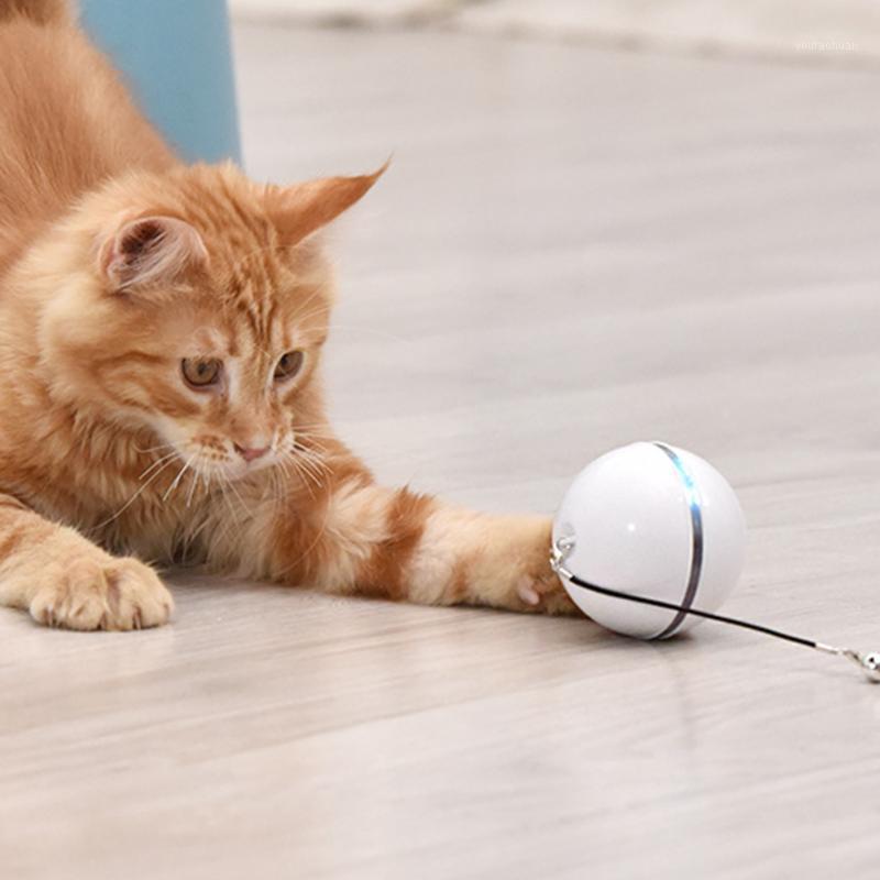 Smart Interactive Cat Toy Ball Colorful LED Self Rotating Ball With Catnip Bell Feather USB Rechargeable Cat Toy Dropship1
Smart Interactive Cat Toy Ball Colorful LED Self Rotating Ball With Catnip Bell Feather USB Rechargeable Cat Toy Dropship1