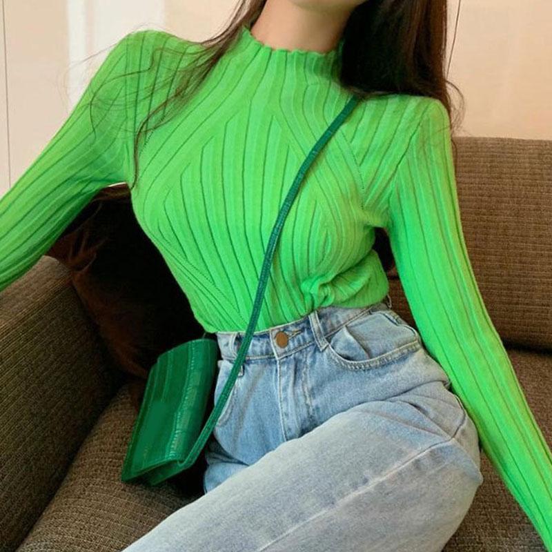 Women Autumn Spring Tops Sweaters 2020 Winter Long Sleeve Turtleneck Pullovers Womens Sweaters Femme Clothing, Black
Women Autumn Spring Tops Sweaters 2020 Winter Long Sleeve Turtleneck Pullovers Womens Sweaters Femme Clothing, Black
