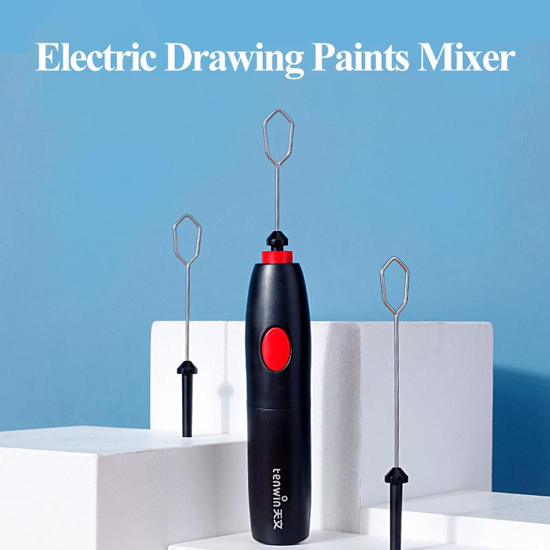 

Tenwin Art Electric Paints/Pigments Mixer/Stirrer/Agitator Gouache Stirring Tool Fast Even Blending Toning Color Mixing 5705