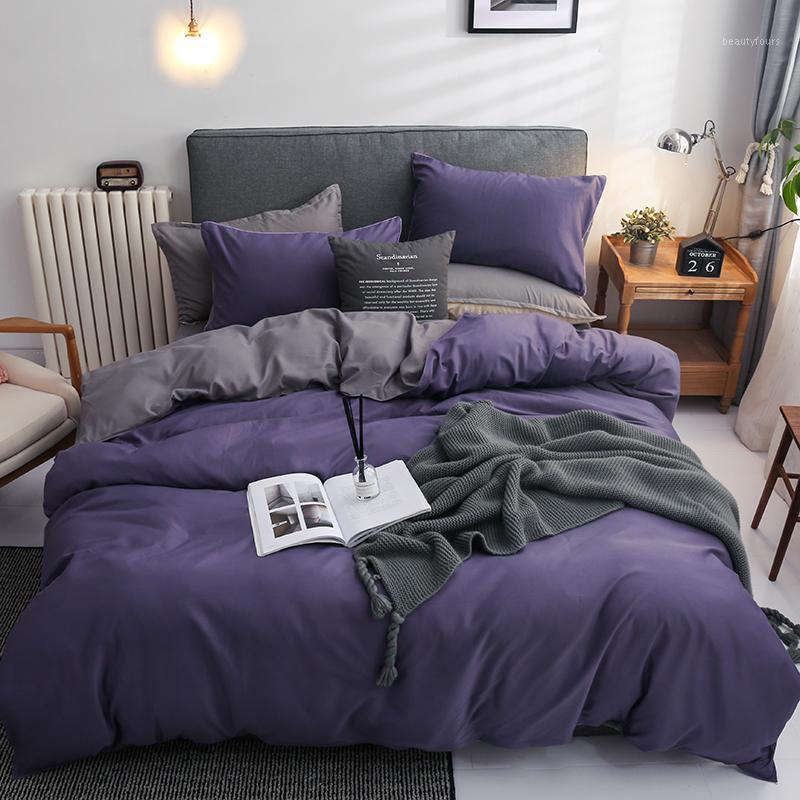 3/4pcs summer bedding set soft sanding duvet cover set bed Solid bed linen Bedspread pillow case texitiles for bedroom decor1, Dk pure grey
3/4pcs summer bedding set soft sanding duvet cover set bed Solid bed linen Bedspread pillow case texitiles for bedroom decor1, Dk pure grey