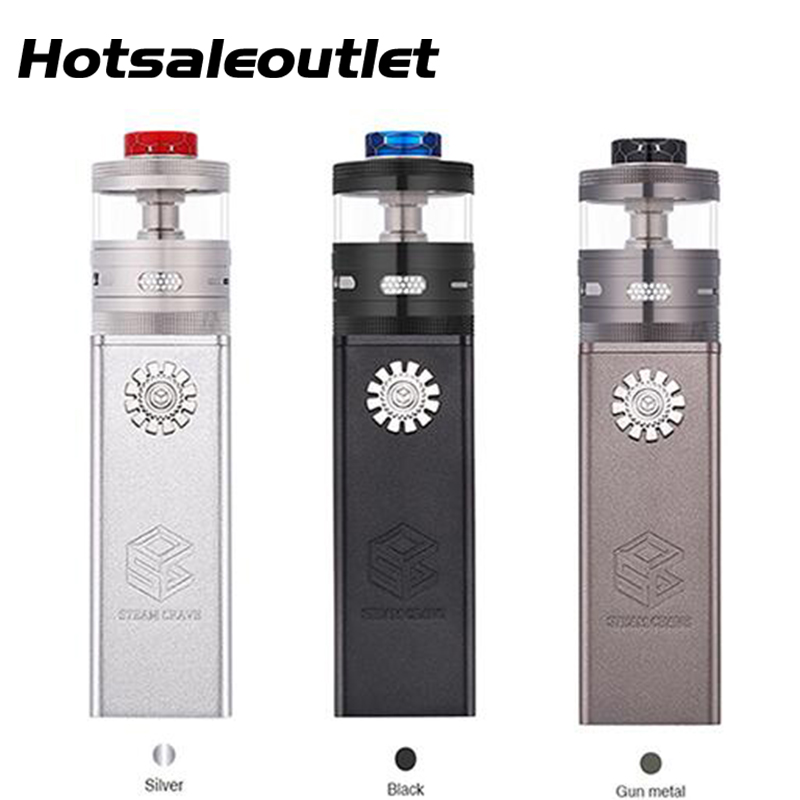 Steam Crave Titan Advanced Combo Kit Driven by two/four 18650 Batteries VV Mode 32/20ml Capacity Dual Mesh Deck 100% Original, Black
Steam Crave Titan Advanced Combo Kit Driven by two/four 18650 Batteries VV Mode 32/20ml Capacity Dual Mesh Deck 100% Original, Black