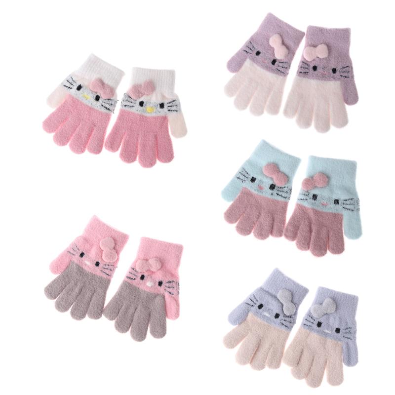 Winter Knitted Children's Gloves 3-10 Years Warm Soft Wool Cartoons Kids Gloves Child Full Finger Baby Boys Girls Mittens
Winter Knitted Children's Gloves 3-10 Years Warm Soft Wool Cartoons Kids Gloves Child Full Finger Baby Boys Girls Mittens