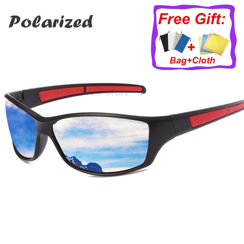 Sunglasses Matte Black Frame Polarized Men/Women UV Protection Sports Goggles Sun Glasses Mirror Anti Glare Eyewear Male Shades
Sunglasses Matte Black Frame Polarized Men/Women UV Protection Sports Goggles Sun Glasses Mirror Anti Glare Eyewear Male Shades