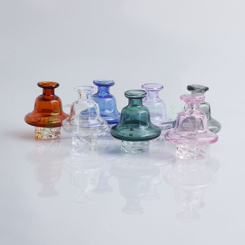 Beracky Cyclone Glass UFO Spinning Cap 25mmOD Colored Glass Carb Caps Heady Carb Caps For Quartz Banger Nails Glass Water Bongs Dab Rigs
Beracky Cyclone Glass UFO Spinning Cap 25mmOD Colored Glass Carb Caps Heady Carb Caps For Quartz Banger Nails Glass Water Bongs Dab Rigs