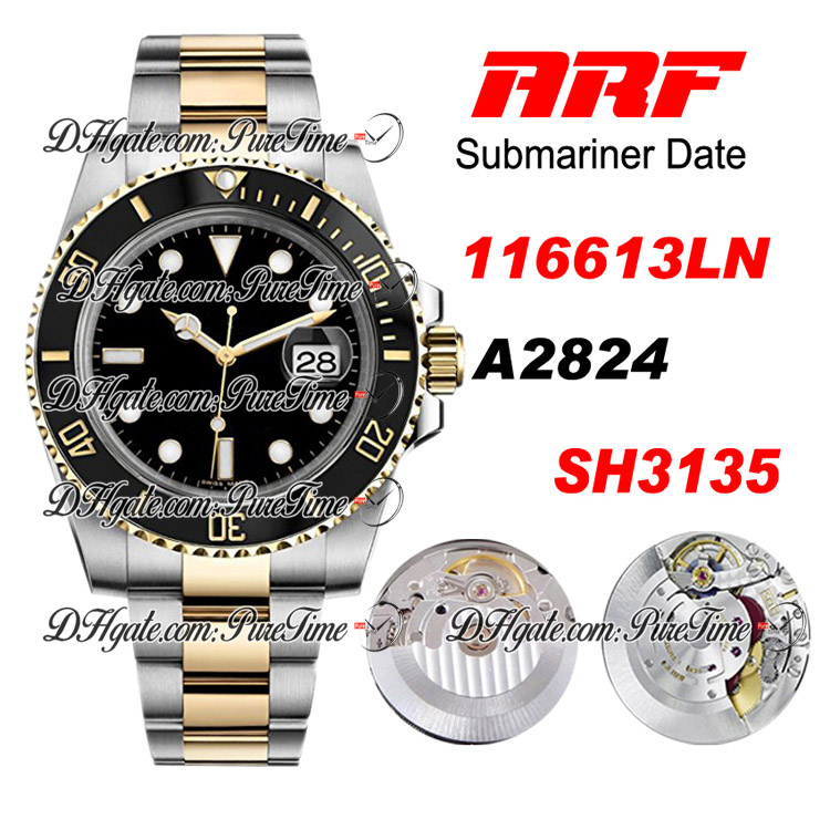 ARF V3 SH3135 ETA A2824 Automatic Mens Watch 904L Steel Two Tone RG Black Ceramic Bezel Dial Best Edition Bracelet PTRX 2021 New Puretime X9, Accessories
ARF V3 SH3135 ETA A2824 Automatic Mens Watch 904L Steel Two Tone RG Black Ceramic Bezel Dial Best Edition Bracelet PTRX 2021 New Puretime X9, Accessories