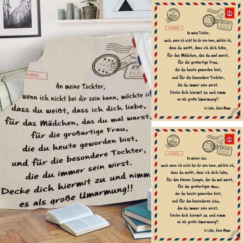 Letter Letters To My Daughter Son Express Love Blanket 3d Print Sherpa Blanket On Bed Home Textiles Dreamlike Gift #T1G
Letter Letters To My Daughter Son Express Love Blanket 3d Print Sherpa Blanket On Bed Home Textiles Dreamlike Gift #T1G