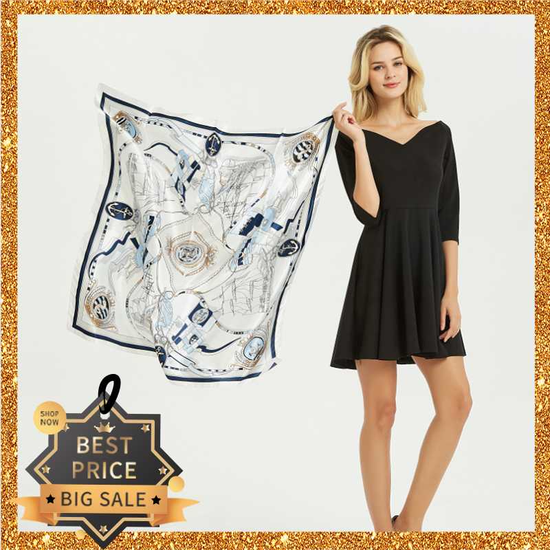 2020 New Print Women Scarf 90cm Square Twill Silk Feeling Ladies Kerchief Luxury Scarves Hijab Fashion Shawls Wraps
2020 New Print Women Scarf 90cm Square Twill Silk Feeling Ladies Kerchief Luxury Scarves Hijab Fashion Shawls Wraps