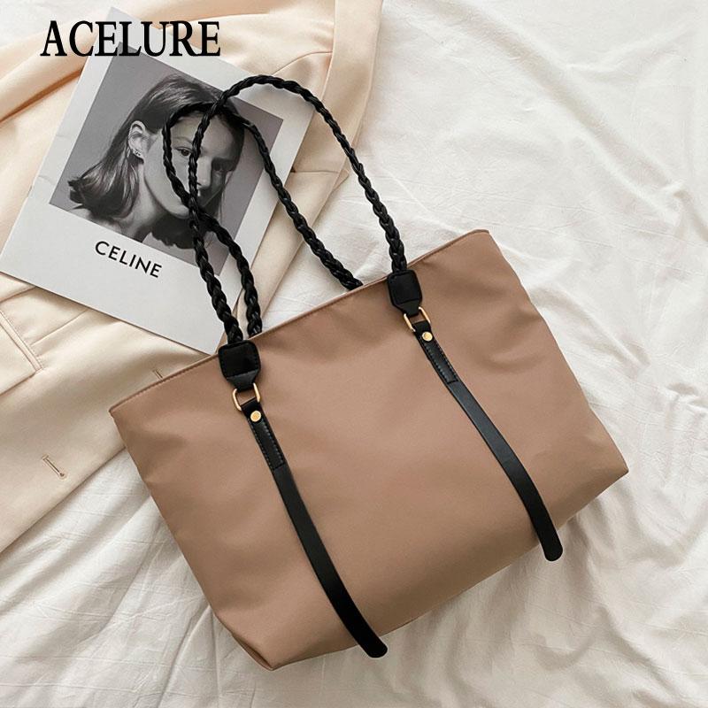 ACELURE Solid Color Large Crossbody Bag Ladies Shopping Bags Female Nylon Shoulder Bags for Women High Capacity Casual Tote, Black
ACELURE Solid Color Large Crossbody Bag Ladies Shopping Bags Female Nylon Shoulder Bags for Women High Capacity Casual Tote, Black