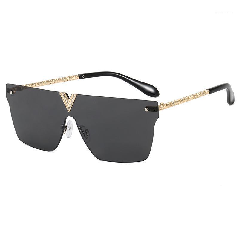 Oversized One Lens Rimless Sunglasses Women 2020 Luxury Square Sun Glasses Men Oculos Feminino Lentes Gafas De Sol Mujer UV4001
Oversized One Lens Rimless Sunglasses Women 2020 Luxury Square Sun Glasses Men Oculos Feminino Lentes Gafas De Sol Mujer UV4001