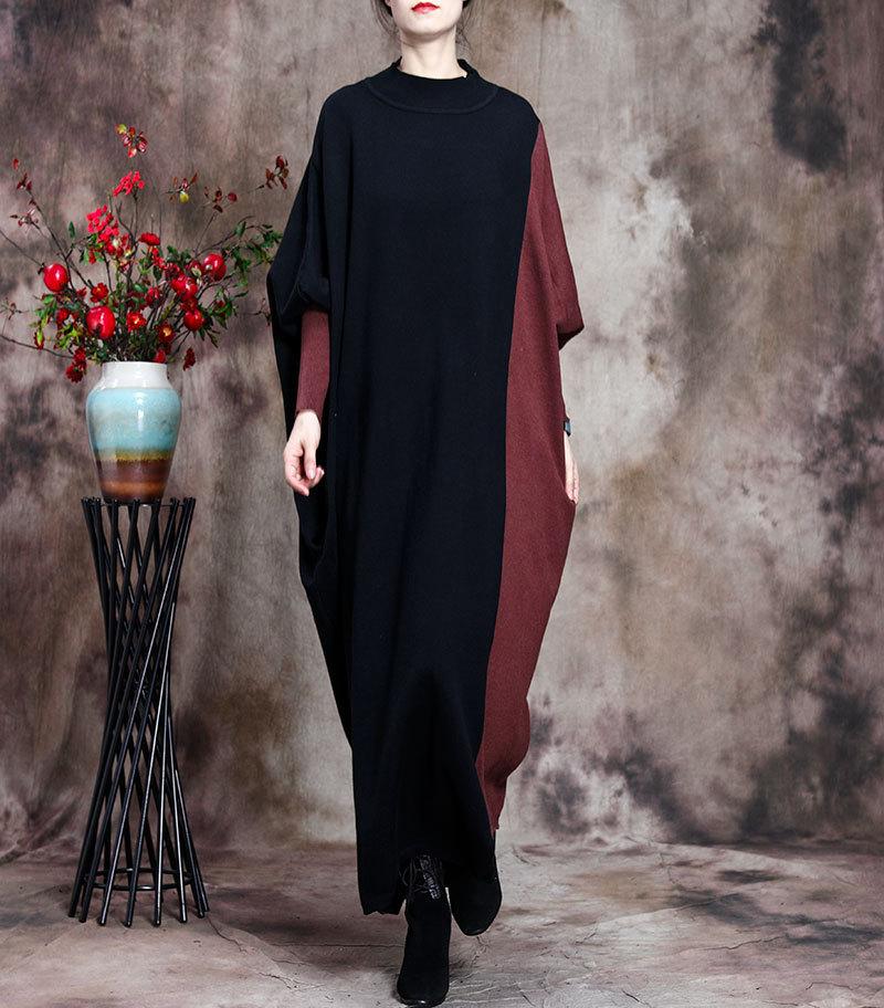 NYFS 2020 New Winter Woman Dress Vintage Loose Sweater Dress Vestidos Elbise Fashion knit long Dresses, Red
NYFS 2020 New Winter Woman Dress Vintage Loose Sweater Dress Vestidos Elbise Fashion knit long Dresses, Red
