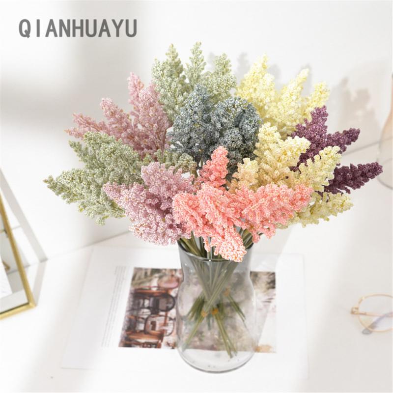 6Pcs /Bundle Pe Vanilla Spike Cheap Mini Lavender Artificial Flower Wholesale For Home Plant Wall Decoration Cereals Plant Heap, Pink
6Pcs /Bundle Pe Vanilla Spike Cheap Mini Lavender Artificial Flower Wholesale For Home Plant Wall Decoration Cereals Plant Heap, Pink