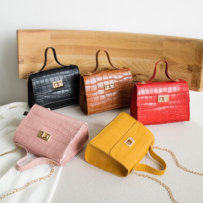 PU Fashion Women Bags Leisure Crossbody Bag Crocodile Pattern Handbag Shoulder Messenger Chain Lock Small Square Bag Wholesale, Yellow
PU Fashion Women Bags Leisure Crossbody Bag Crocodile Pattern Handbag Shoulder Messenger Chain Lock Small Square Bag Wholesale, Yellow
