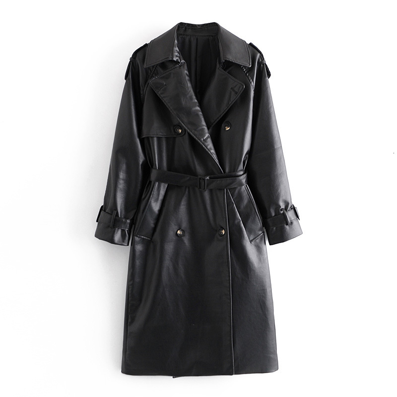 2021 New Leather Lapel Sleeves Women' Windproof with Belt Fancy Jacket Outwear 531L, Black
2021 New Leather Lapel Sleeves Women' Windproof with Belt Fancy Jacket Outwear 531L, Black