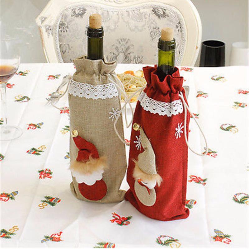 JX-LCLYL Wine Bottle Cover Christmas Santa Snowman Table Party Decor Xmas Ornament Gift
JX-LCLYL Wine Bottle Cover Christmas Santa Snowman Table Party Decor Xmas Ornament Gift