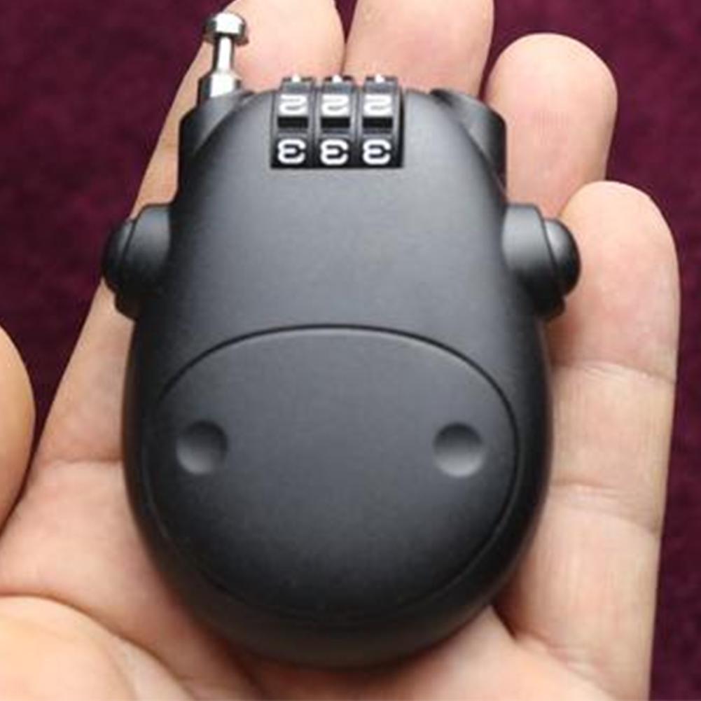 Universal Password Lock Telescopic Wire Rope Steel Cable Code Lock Suitcase Car Sled Motorcycle Helmet Password Locks
