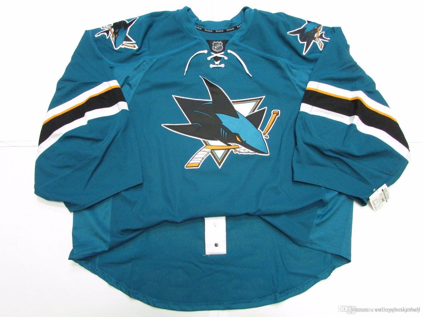 Cheap custom SAN JOSE SHARKS HOME JERSEY GOALIE CUT 58 stitch add any number any name Mens Hockey Jersey, Black;blue
Cheap custom SAN JOSE SHARKS HOME JERSEY GOALIE CUT 58 stitch add any number any name Mens Hockey Jersey, Black;blue