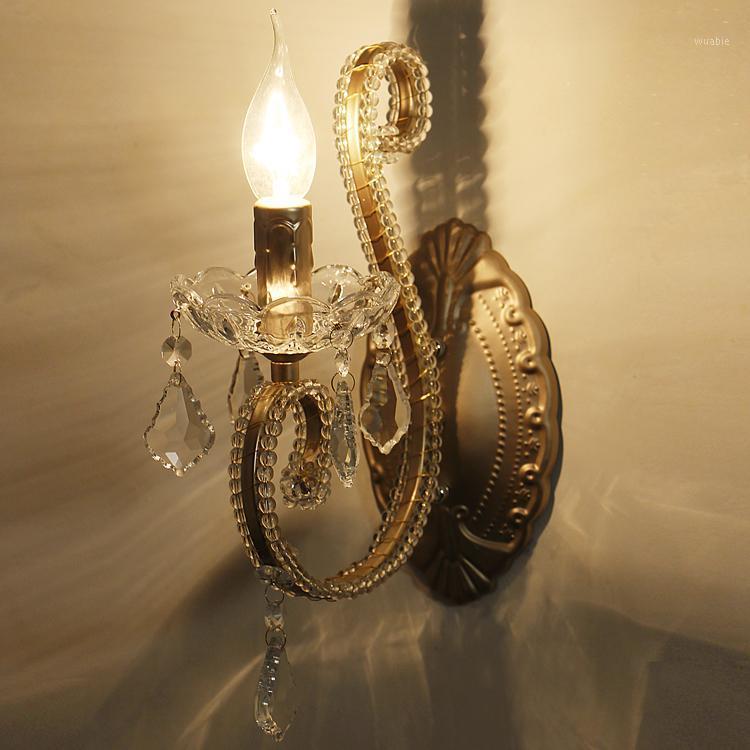 New Luxury Crystal LED Wall Lamp Country Vintage Wall Sconces Creative Bedside Lamps Fixtures For Home Lightings Bar Cafe1
New Luxury Crystal LED Wall Lamp Country Vintage Wall Sconces Creative Bedside Lamps Fixtures For Home Lightings Bar Cafe1